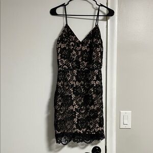 Express Black Lace Mini Dress. Excellent condition. Worn once